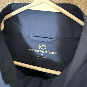 Southern Tide Vest Men M Blue T3 Tide To Trail Lightweight Outdoor Fishing Golf